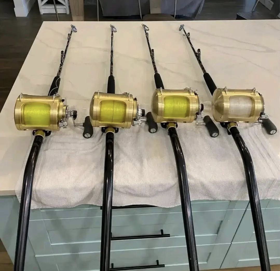 Shimano Tiagra 80W Trolling Combos