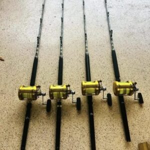 Penn International 50VSW 2-Speed Reel Combo